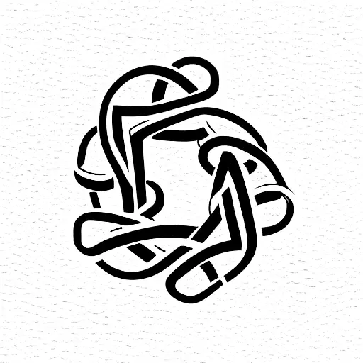 Combination Of Python's Logo And Dna