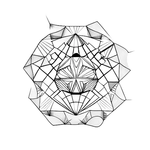 A Dancer Gracefully Forming A Diamond Shape With Their Body