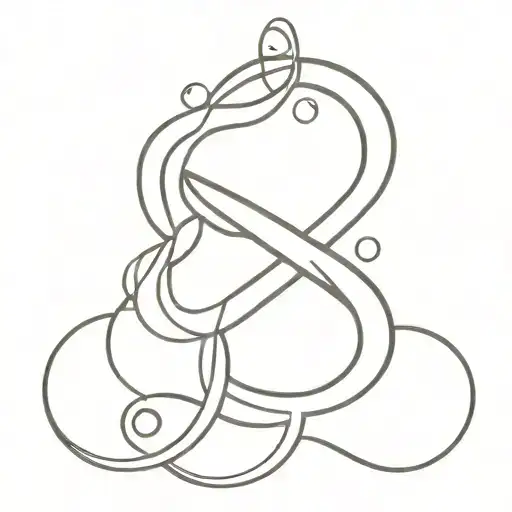 Infinity Sign Line Drawing