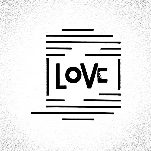 Error Code Window In The Middle The Word Love In Ascii