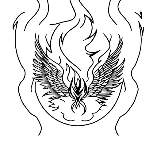 Phoenix And Fire