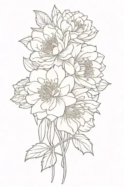 Chrysanthemums Rose Carnation Narcissus Flower Bouquet