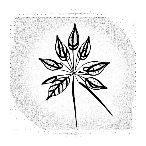 Cinnamom Plant With Sparkles