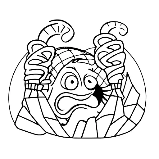 Banana Hiking On A Mountain