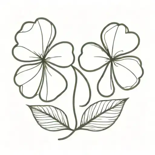 Four-leaf Clover Leaf Signature