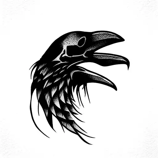 Crow Skull