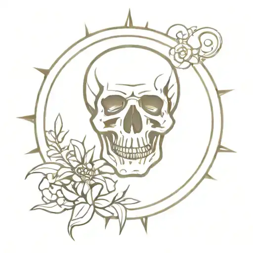 Sun And Skull