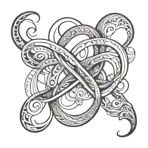 Infinity Symbol Names Written