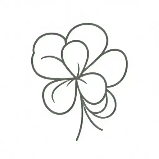 Four-leaf Clover Leaf Clover Made