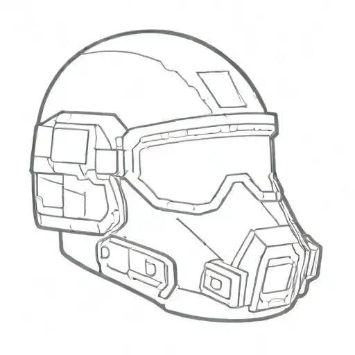 Altyn Military Helmet With A Broken Visor