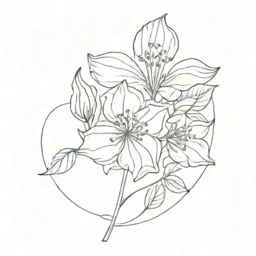 November And July Birth Flower