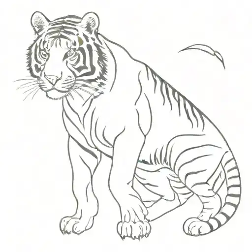 Minhwa Tiger Full Body