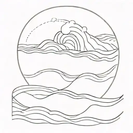 Waves Crashing In The Background