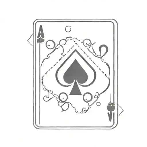 Jack And Ace Of Spade Card Deck
