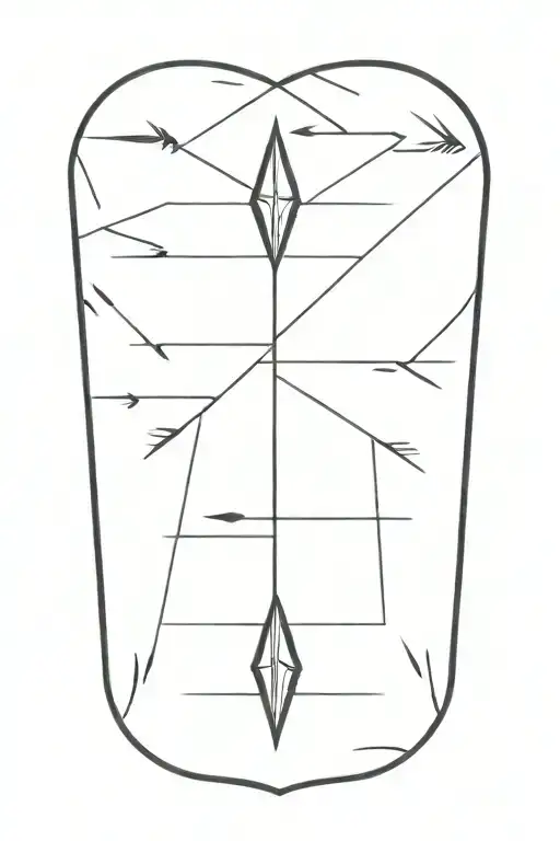 Arrow Going Vertical