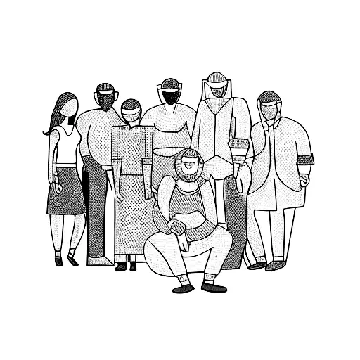 A Group Of People Posing For A Picture