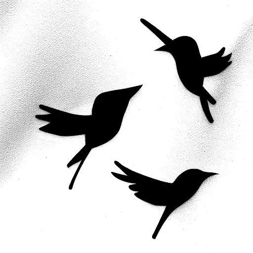 3 Flying Little Birds