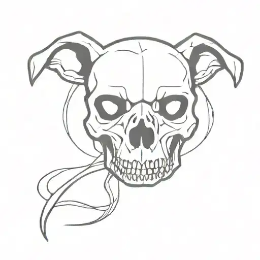 Dogs Skull