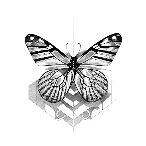 The Letter G With A Butterfly Wing