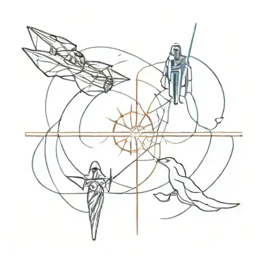 Star Wars And Lord Of The Rings Intertwined