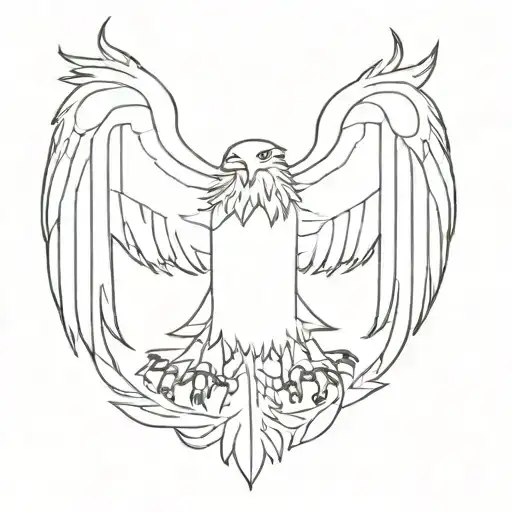 Albanien Eagle With The Name Written Dardan Asllani