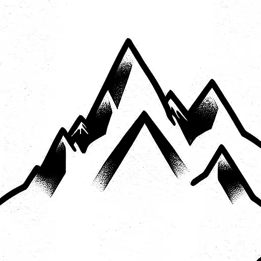 Mountain With Dogs Under It