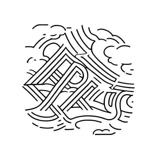 A Tattoo Of A Street Sign With The Names Of Your Closest Friends