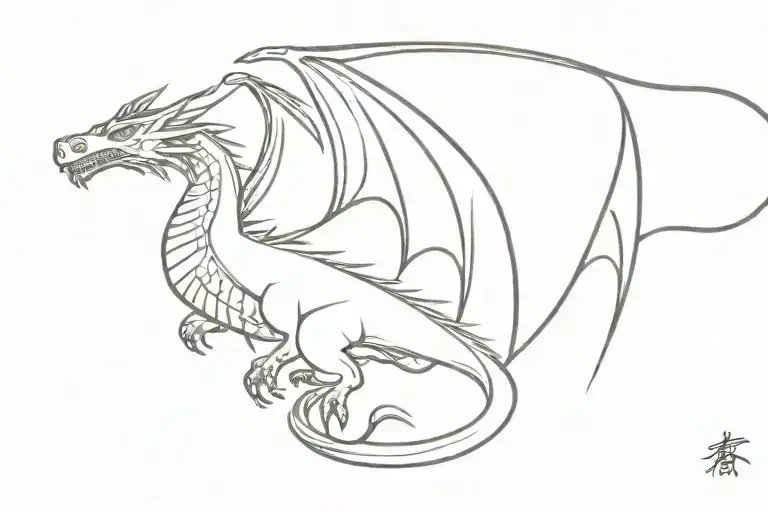 Dragon Flying