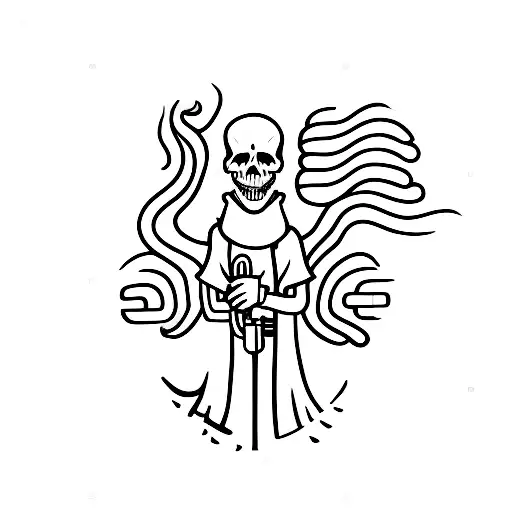 Grim Reaper Is A Gardner