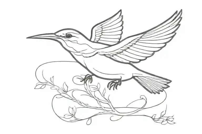 Bird Flying