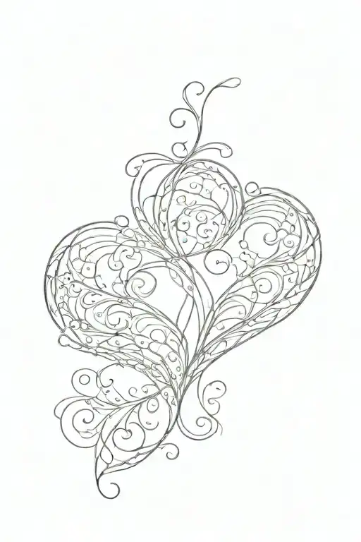 Two Hearts Intertwined