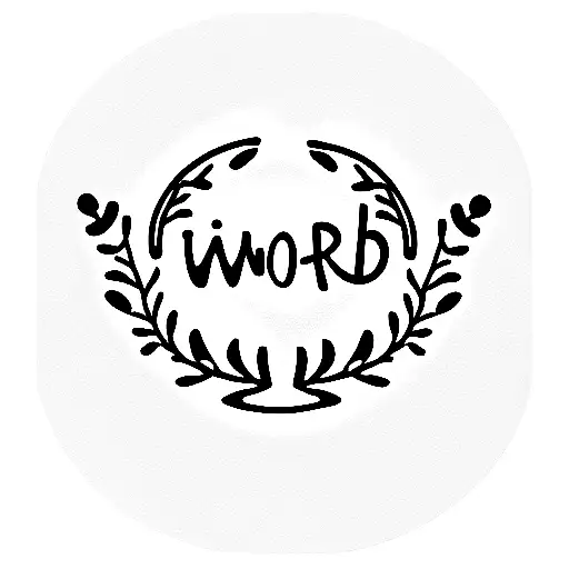 Word With Wreath