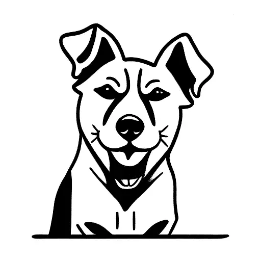 Dog Laying Down Full Body