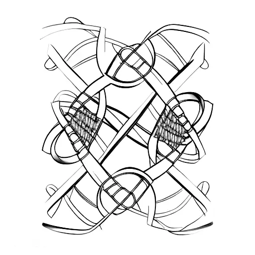 A Theater Mask And A Dna Double Helix Intertwined