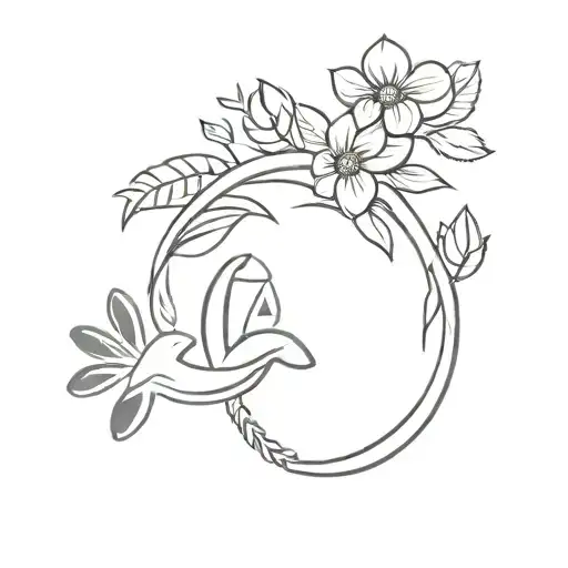 Horse Shoe And Compas And Dog Paw Print