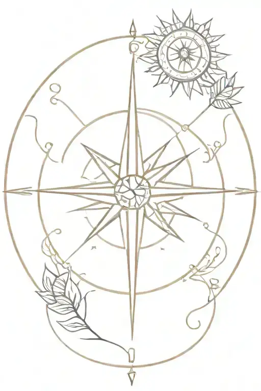 Compass And Sun
