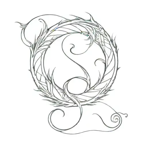 Dragon Infinity Symbol