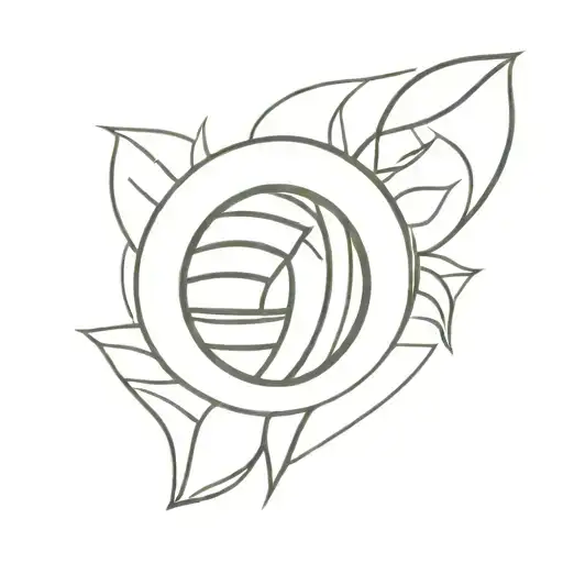 Sun Volleyball Ball