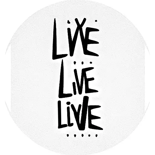 Live Line With Text Life Your Live
