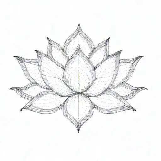 A Lotus Flower