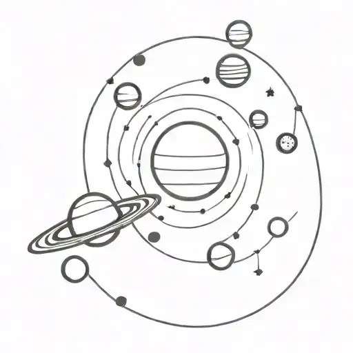 Space And Solar System Planets