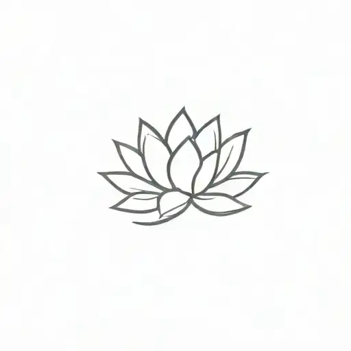 A Lotus Flower