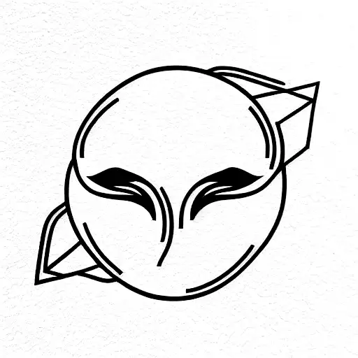 Half Demon Half Angel Tattoo Face