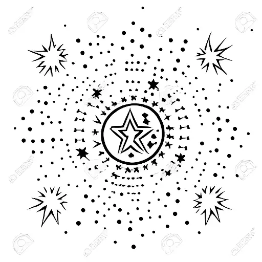 Stars Falling Dark Sun