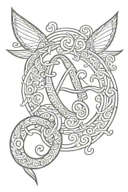 The Word 'Lee' Inside An Infinite Symbol