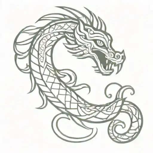 Mexican Feathered Serpent 3D Realistic