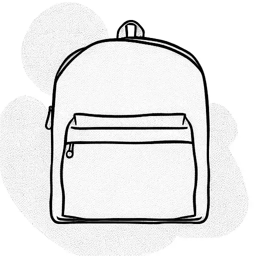 Single Line Roll Top Backpack