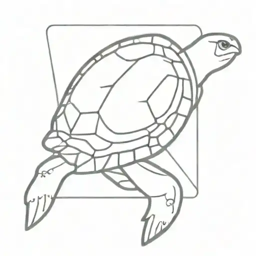 Turtle With A L Letters