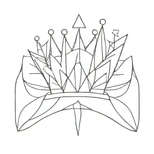 Klein In Crown Shape Outline