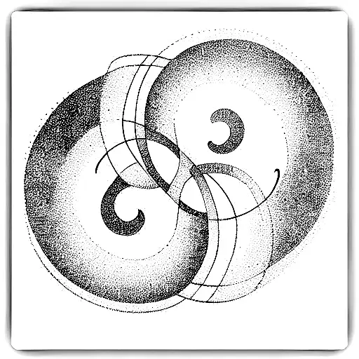Sing Aries With Two Spirals